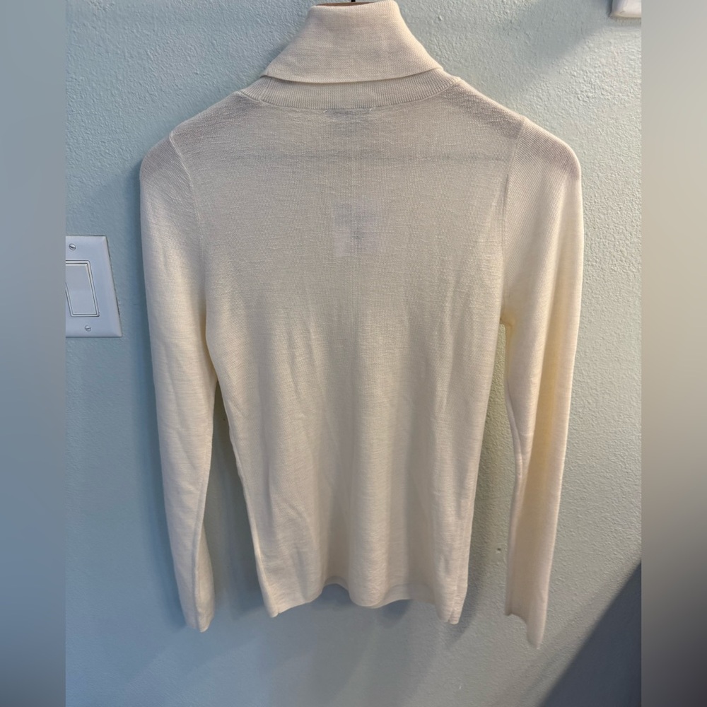 & other stories Cream Turtleneck wool Sweater nwt - Picture 7 of 7